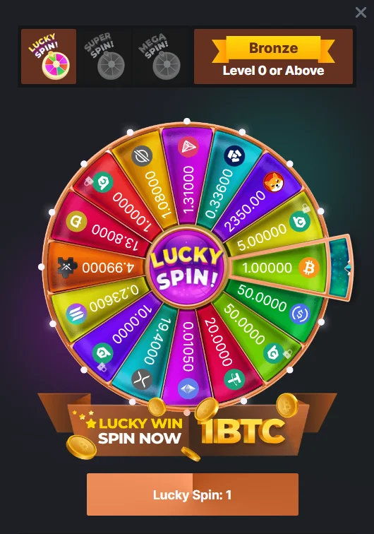 BC.Game lucky spin